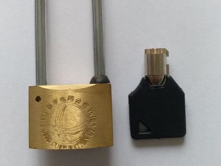 長鉤全銅表箱鎖|6公分鉤銅掛鎖